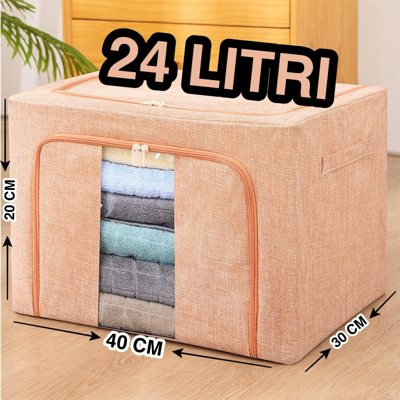 CUTIE DEPOZITARE 24L 40x30x20 CM - CADRU METALIC