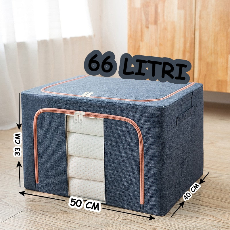 CUTIE DEPOZITARE 66L 50x40x33 CM - CADRU METALIC
