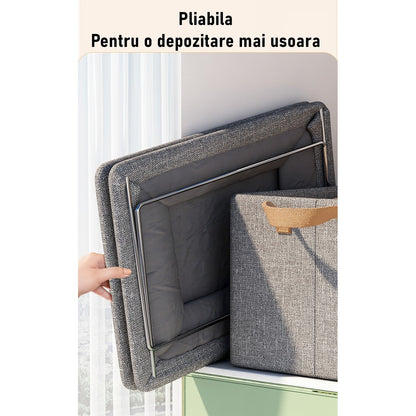 CUTIE DEPOZITARE CU CADRU METALIC - 47x35x30 CM