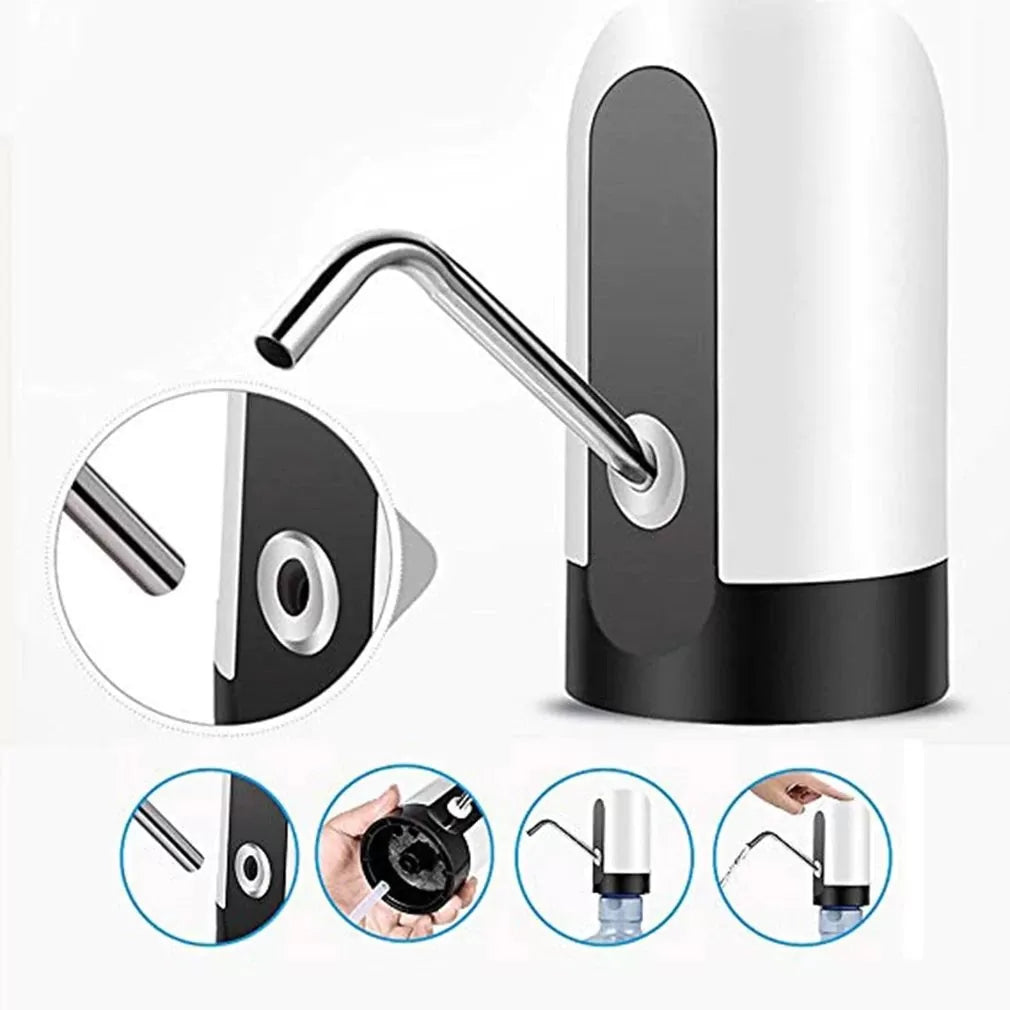 1+1 GRATIS POMPA ELECTRICA DE APA (DISPENSER) - BIDOANE MARI - INCARCARE USB