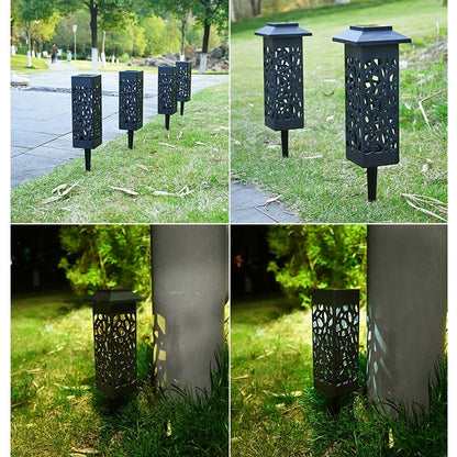 LAMPĂ SOLARĂ TIP FELINAR PENTRU GRĂDINĂ (3+1 GRATIS)